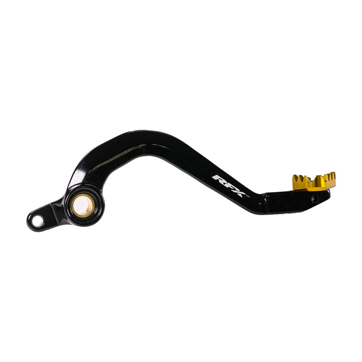 RFX Rear Brake Pedal Hard Ano Yellow Solid-Tip Suz FXRB 30301 99YL