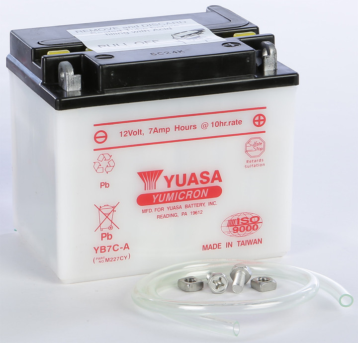 YUASA Battery Yb7C-A Conventional YUAM227CY