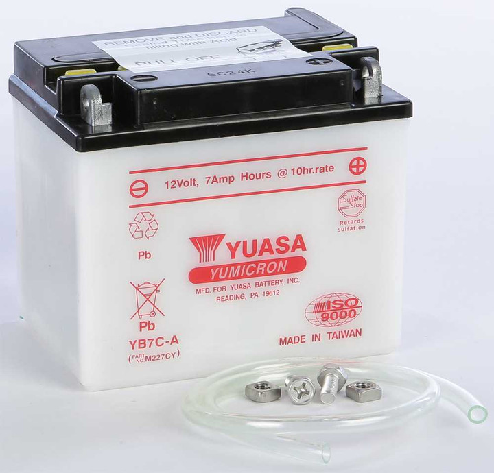 YUASA Battery Yb7C-A Conventional YUAM227CY