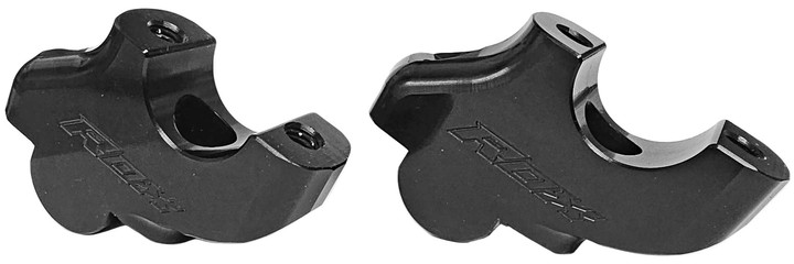 ROX Handlebar Riser 1.5 In Black Hon 3R-B20R-RBL