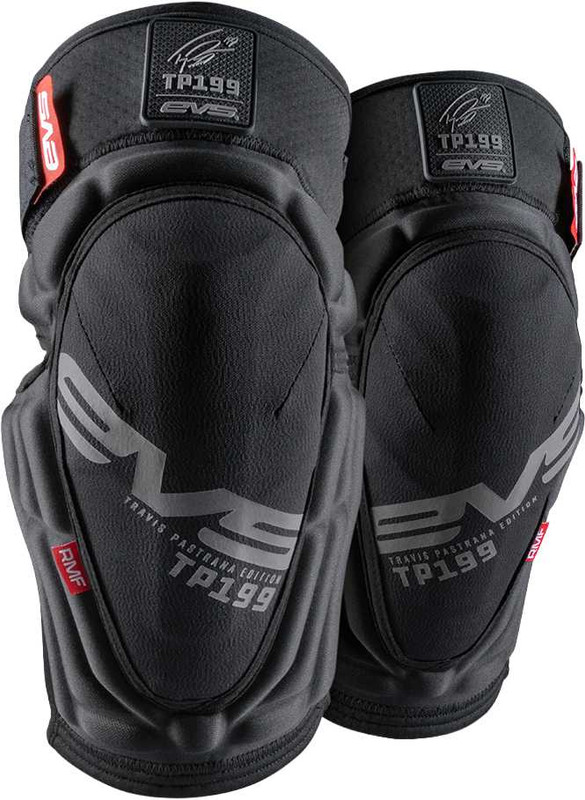 EVS Tp199 Lite Knee Pad Blackout Lg/Xl TP199LK-BKO-L/XL