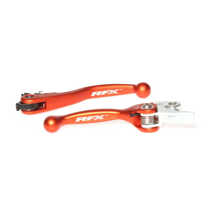 RFX Flexible Lever Set Orange Ktm FXFL 50800 55OR