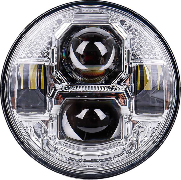 PATHFINDER 5 3/4" Led Headlight Rugged Ultra View Chrome UV5C