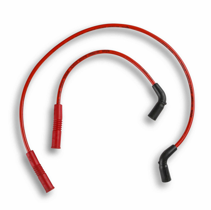 ACCEL Spiral Core Wire Set 8.0Mm Red 171111R