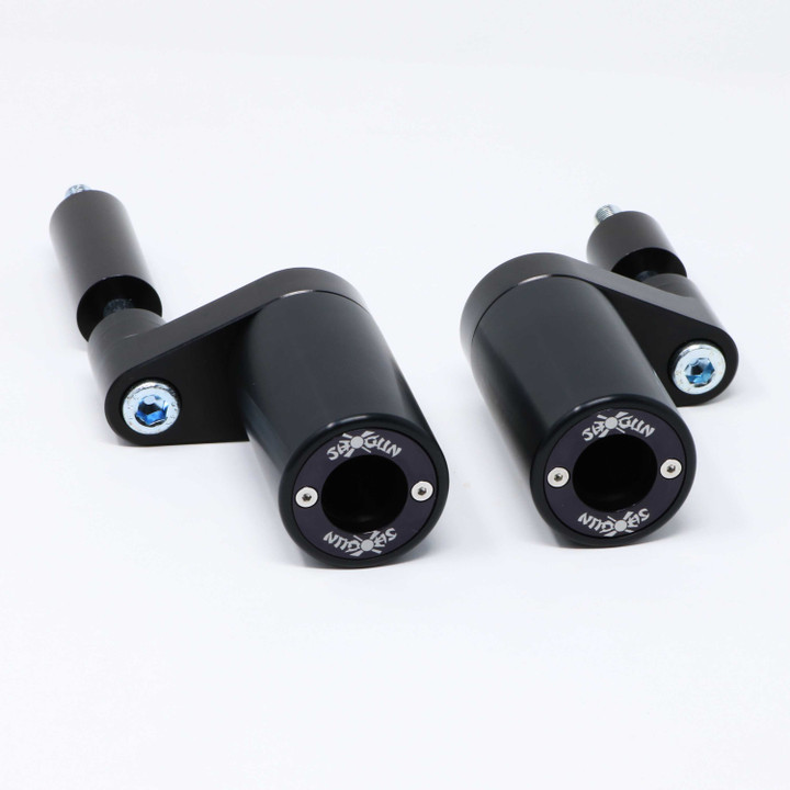 SHOGUN Pa2 Frame Sliders No Cut Black Kaw 715-4169