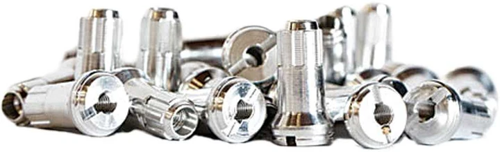 DUBYA Front Spoke Nipples Silver 98-641