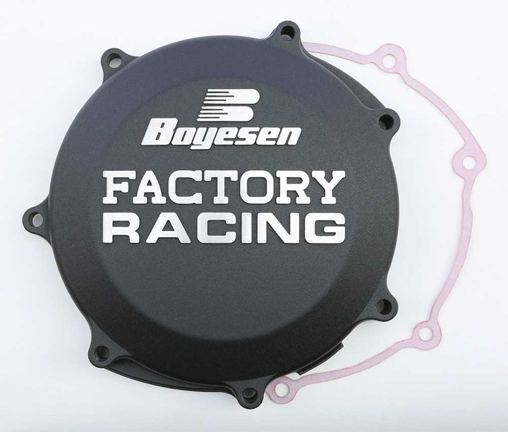 BOYESEN Factory Racing Clutch Cover Black CC-38B