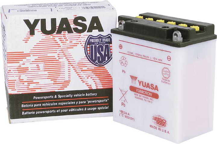 YUASA Battery Yb12A-A Conventional YUAM2212Y