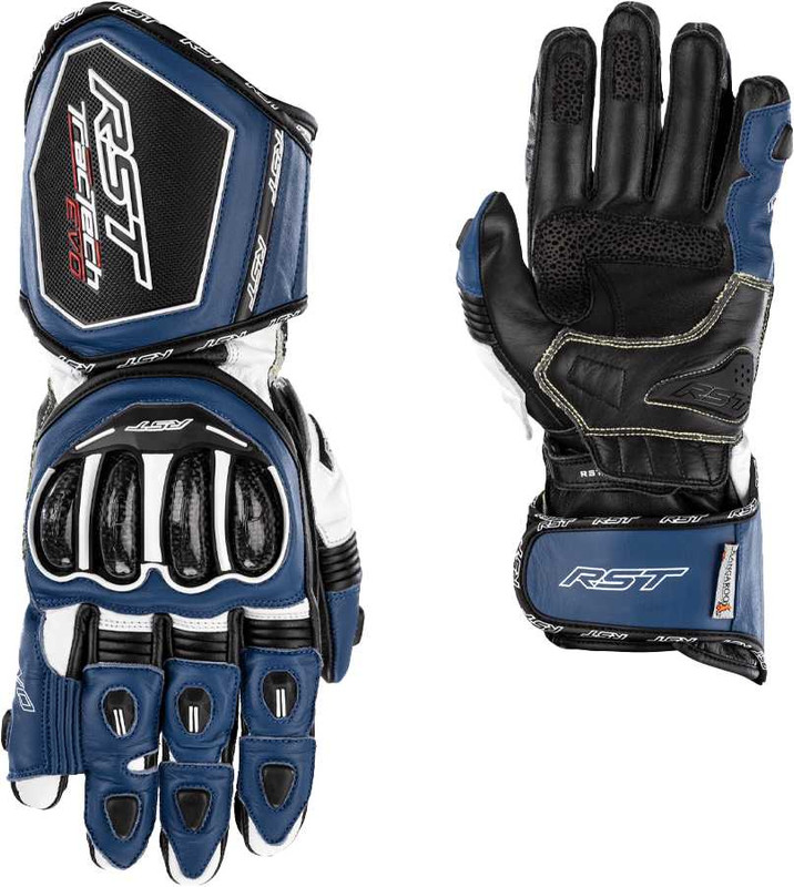 RST Tractech Evo 4 Ce Glove Blue/White/Black 2Xl 102666BLU-12