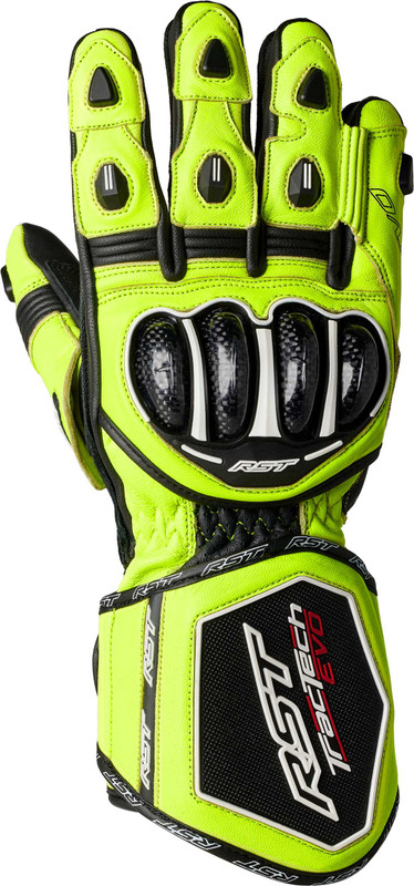 RST Tractech Evo 4 Ce Glove Neon Yellow/Black/Black Lg 102666N.YEL-10