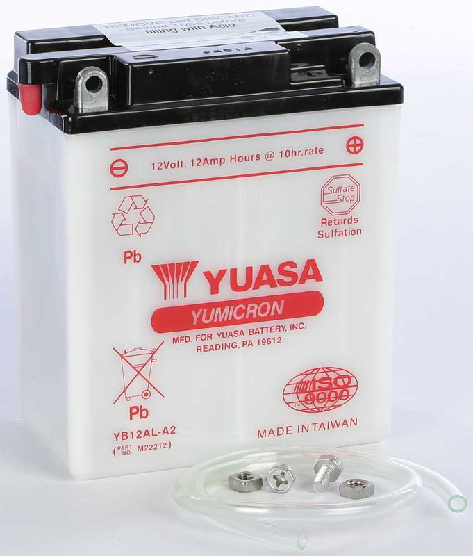 YUASA Battery Yb12Al-A2 Conventional YUAM22212