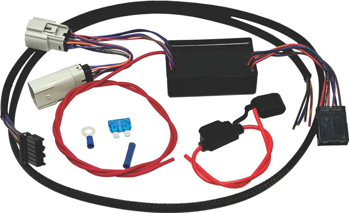 NAMZ CUSTOM CYCLE Trailer Isolator 8 Position 14-Up Flhtcutgse/ 15-Up Fltrt NTI-4-5-TRI