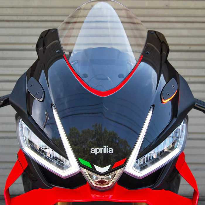 NEW RAGE CYCLES Mirror Block Off Turn Signals Apr RSV4-MBO-25