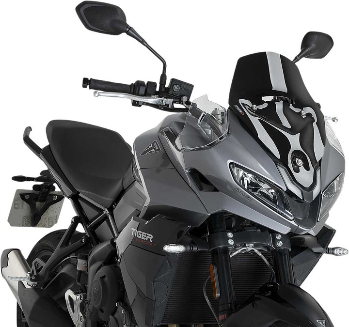 PUIG Windscreen Sport Black Tri 22522N