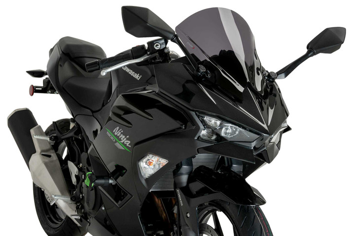 PUIG Windscreen Z-Racing Dark Smoke Kaw 22015F