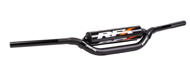 RFX F8 Taper Bar 1 1/8" Black Rc High FXHB 80004 99BK