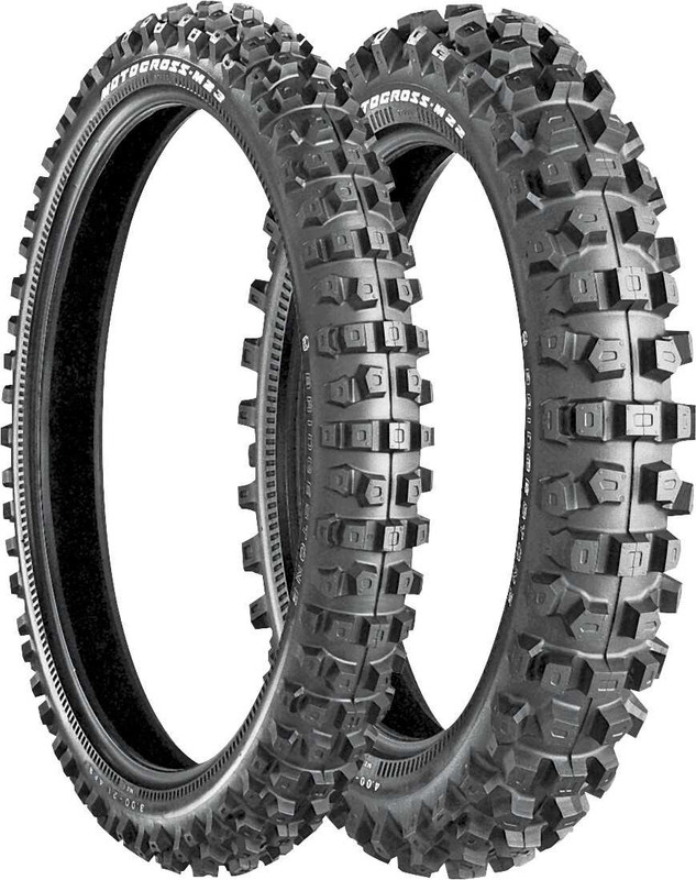 BRIDGESTONE Tire M22 Rear 3.00-16 43M Bias Tt 144096