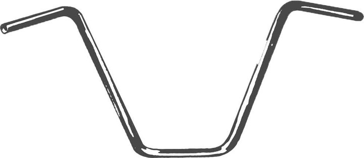 FIRE POWER 1" Handlebar Ape Hanger 16" Rise 043101512