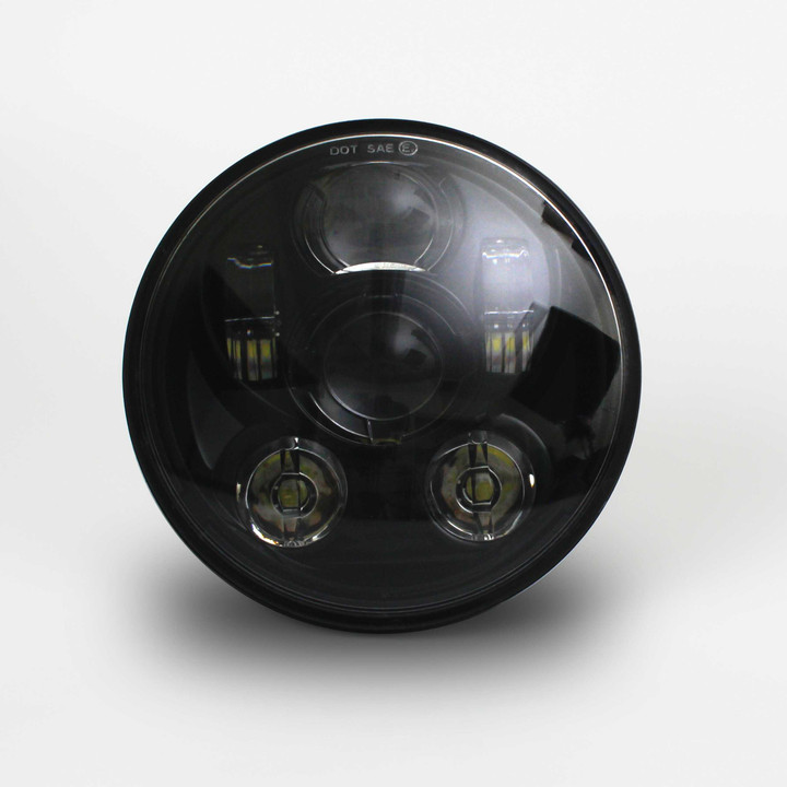 CYRON Headlight 5.75" Black 6 Projector ABIG5-B6K
