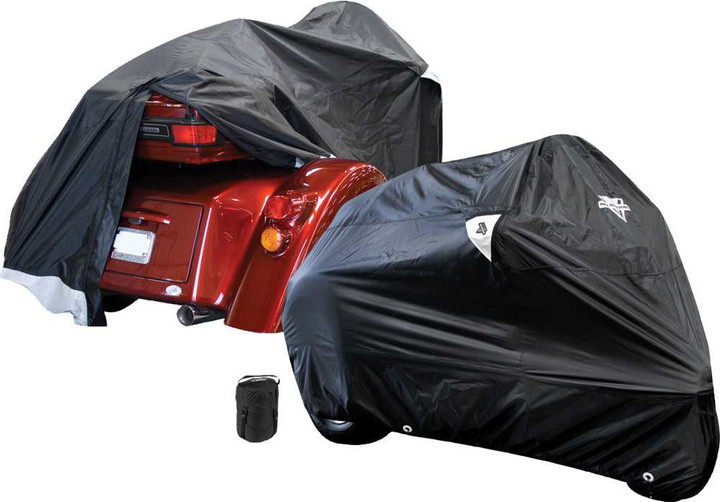 NELSON-RIGG Trike Cover 355 Up To 65" Rear Width Black TRK355