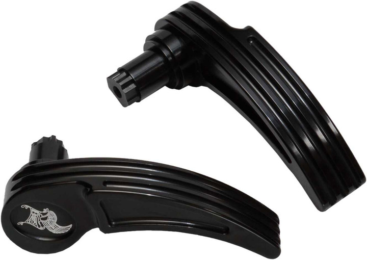 KENS FACTORY Nl Saddlebag Lever Black Flh/Flt 14-25 KFL-01