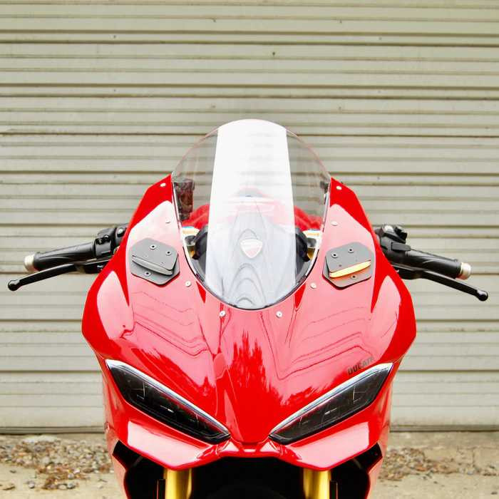 NEW RAGE CYCLES Mirror Block Off Turn Signals Duc V2-MBO-25