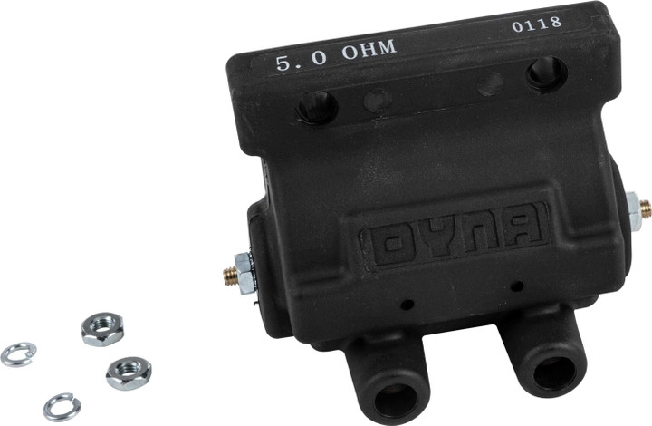 DYNATEK Ignition Coil 5 Ohm Dual Plug Hd DC7-1