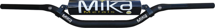 MIKA METALS Handlebar Pro Series Os 1-1/8" Cr Low Bend Blk MK-11-CL-BLACK