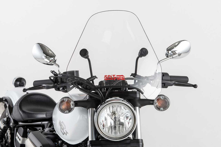 SLIPSTREAMER S-06 Spitfire Clear W/Black Hardware 1-1/2" S-06-C-1.5"