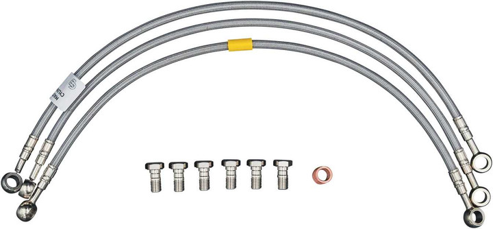 GBRAKES 3 Line Brake Line Kit Hon FK003D970-3