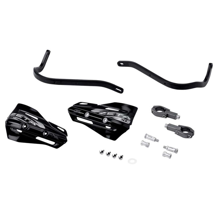ZETA Armor Handguard Xc Kit For 28.6Mm Bar Black/Black ZE72-5019