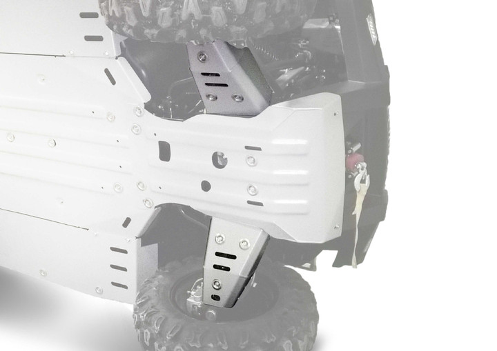 RIVAL POWERSPORTS USA Front A Arm Guards Alloy 2444.8144.1