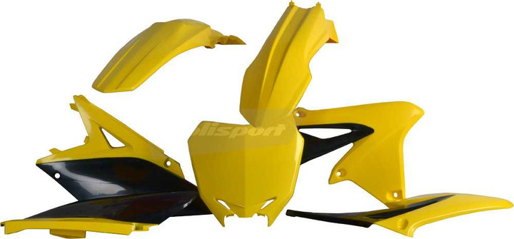 POLISPORT Plastic Body Kit Yellow 90252