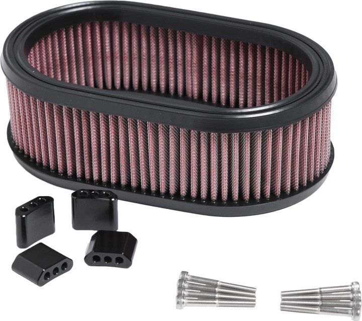 KENS FACTORY Nl Hi Flow Air Filter Ac Kit Black NXT-HIB