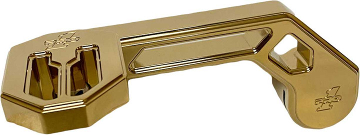 PRO ONE T-Rex Shorty Shifter Arm Gold `14-22 Touring 500775TIN