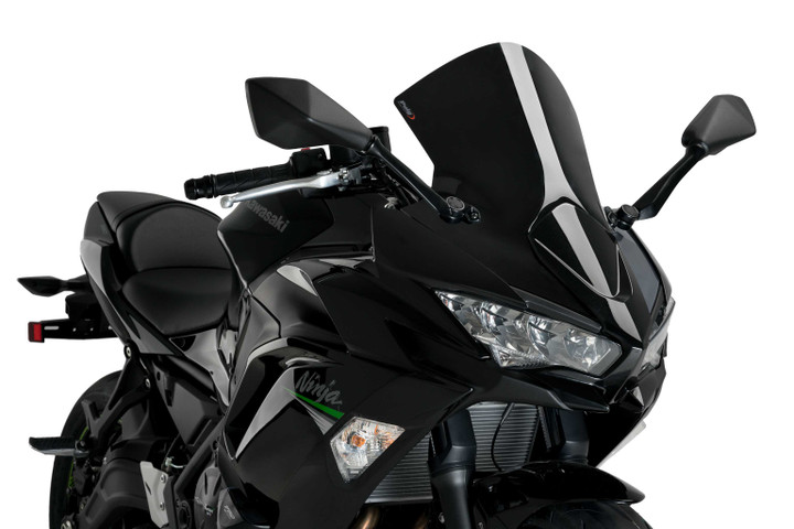 PUIG Windscreen R-Racer Black Kaw 3880N