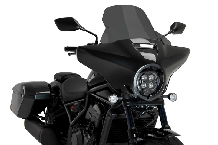 PUIG Windscreen Touring High-Road Dark Smoke Hon 21545F