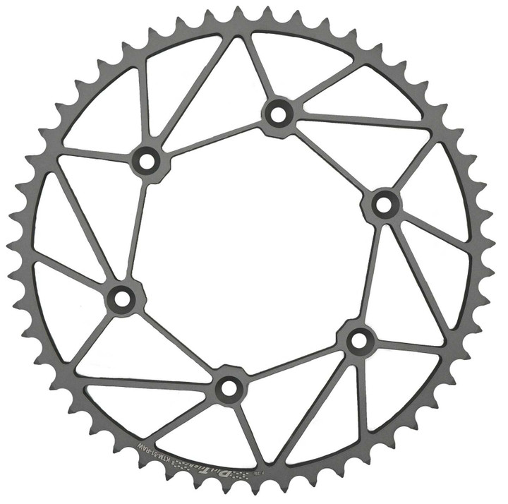 DIRT TRICKS Rear Sprocket Chromoly 48T-520 Raw Yam YZ-48-RAW