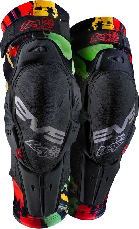 EVS Slayco96 Knee Guard Explosion Lg/Xl SLAY96K-EXP-L/XL