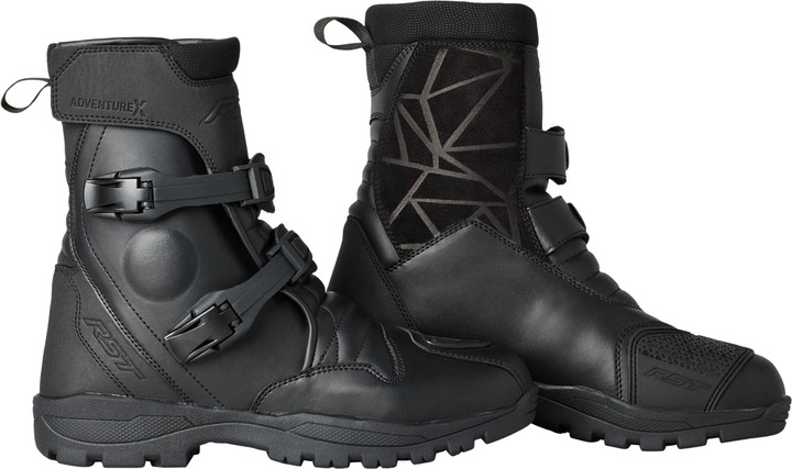 RST Adventure-X Mid Ce Boot Black Waterproof Sz 13 103188BLK-47