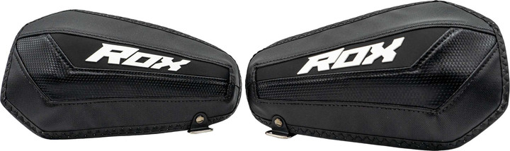 ROX Gen 3 Mtn Lite Handguards Black/ White FT3-HG-ML-W