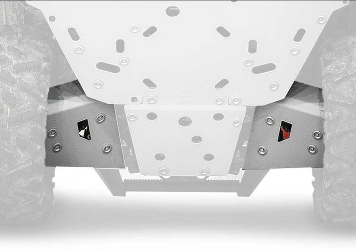 RIVAL POWERSPORTS USA Rear A Arm Guards Alloy 2444.7606.1