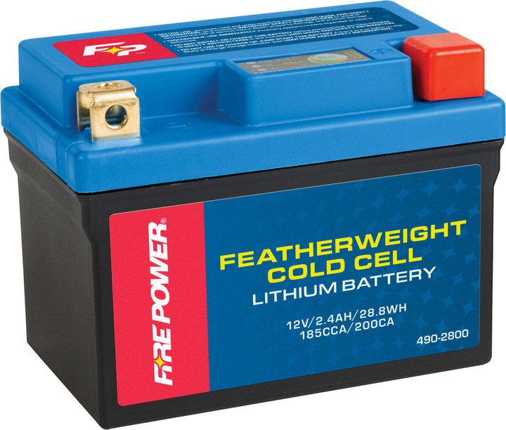 FIRE POWER Coldweather Lithium Battery 185 Cca Hjtz7S-Fp-B-C HJTZ5S-FPP-B-C