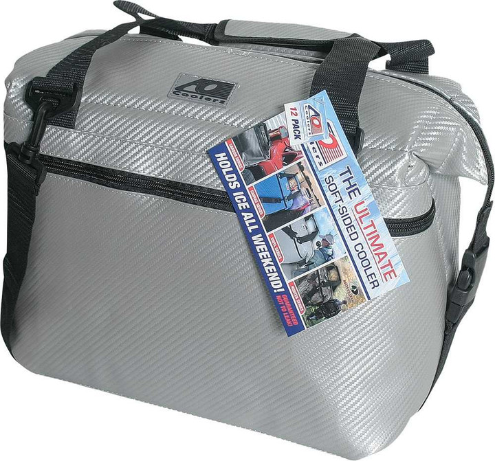 AO COOLERS Carbon Cooler 36/Pk Silver 21"X10"X12" AOCR36SL