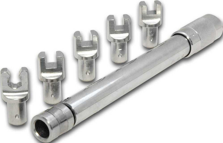 RK EXCEL Adjustable Torque Spoke Wrench Complete Kit TWS-210ANS