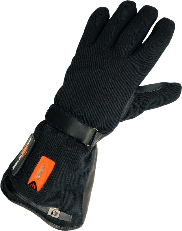 CALIFORNIA HEAT 7V Activflexx Gloves Black Lg 7GLAF-L