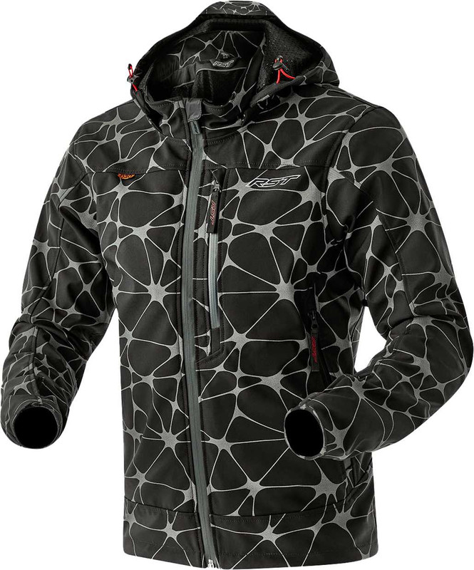 RST Havoc D3O Jacket Black/Grey Sm 103670B.GRY-S