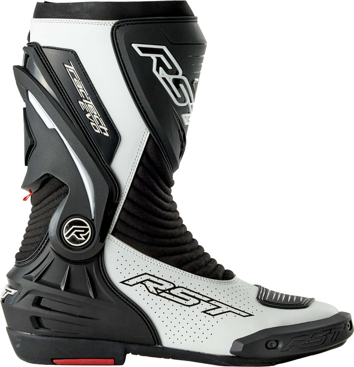 RST Tractech Evo D3O Boot Black/White 8 103700WHI-41
