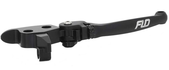 FLO MOTORSPORTS Mx Style Lever Set Black `15-20 Softail HD-810