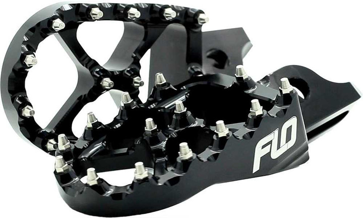 FLO MOTORSPORTS Pro Series Foot Pegs Black Ktm/Hus FPEG-795BLK
